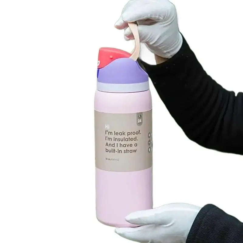Vacuum Flasks & Thermoses Water Bottle Drinkware Thermo Tumbler Stainless Steel Thermal Mug Original Cold Hot Coffee