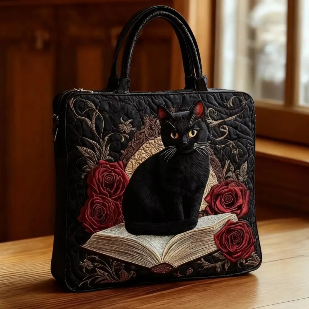 Portable Large Capacity Quilted Tote Bag 3D Printed Pattern
