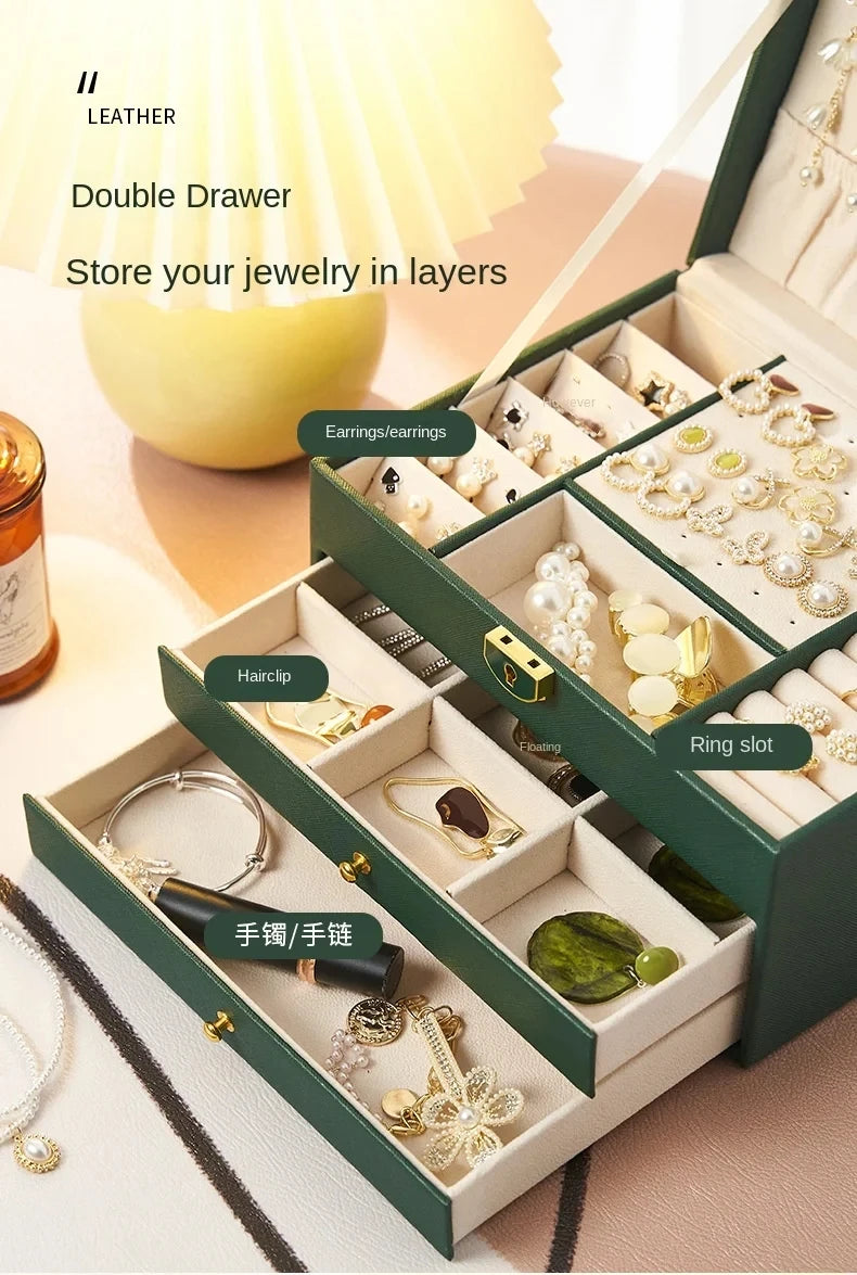 High-End Multi-Layer Drawer-Type Jewelry Box
