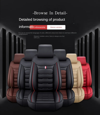 Universal Car Seat Cover for MITSUBISHI Outlander ASX Eclipse Lancer Pajero Sport Zinger Galant Triton Auto Accessories Interior