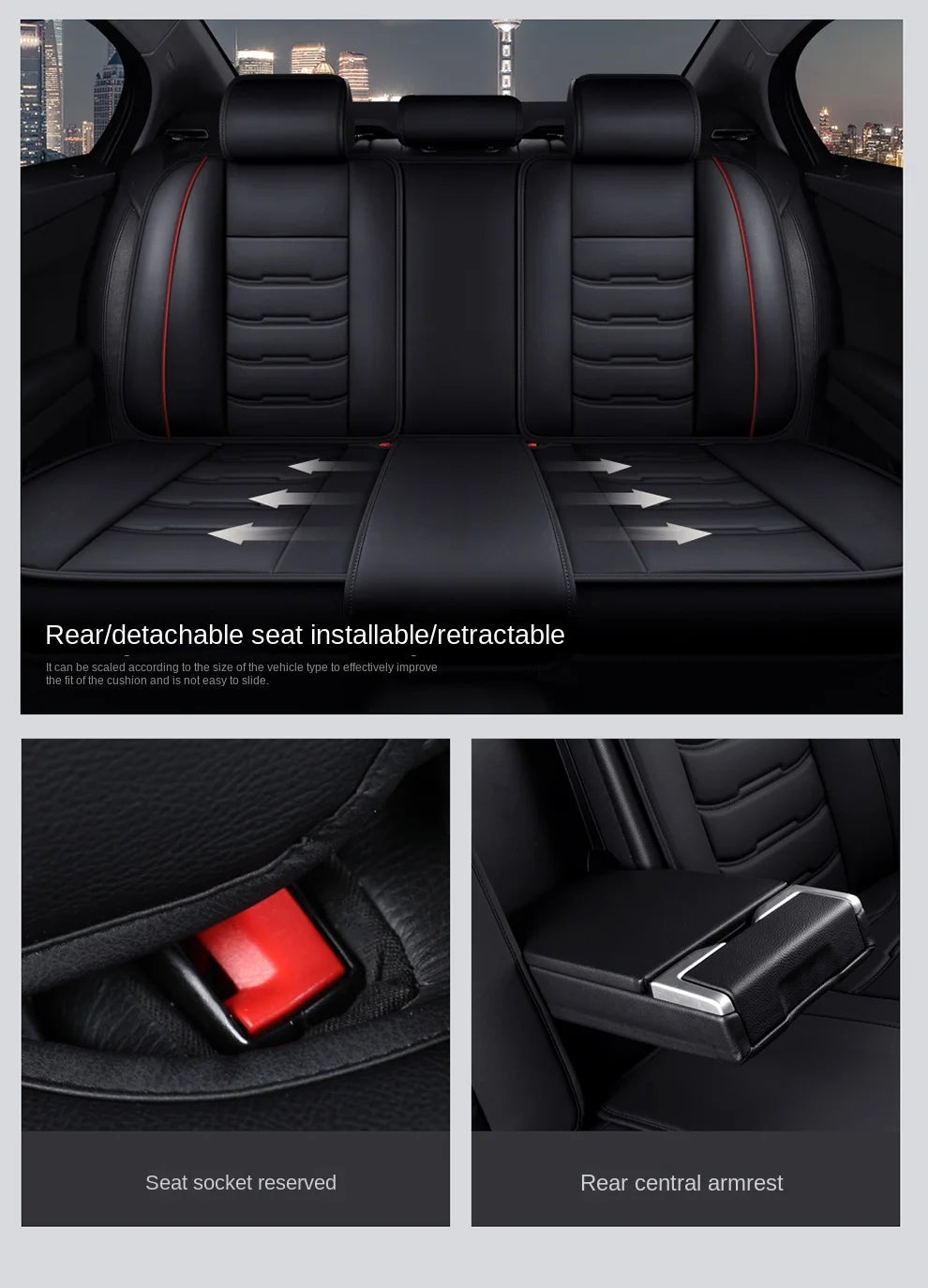 Universal Car Seat Cover for MITSUBISHI Outlander ASX Eclipse Lancer Pajero Sport Zinger Galant Triton Auto Accessories Interior