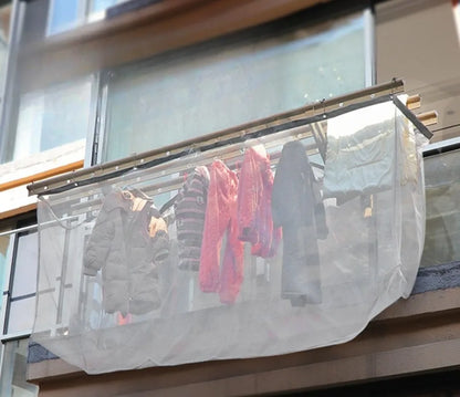 Anti-drop Clothes Outdoor High-rise Clothes Mesh Cover Clothes Household Anti-drop Mesh Pocket Balcony Telescopic Drying