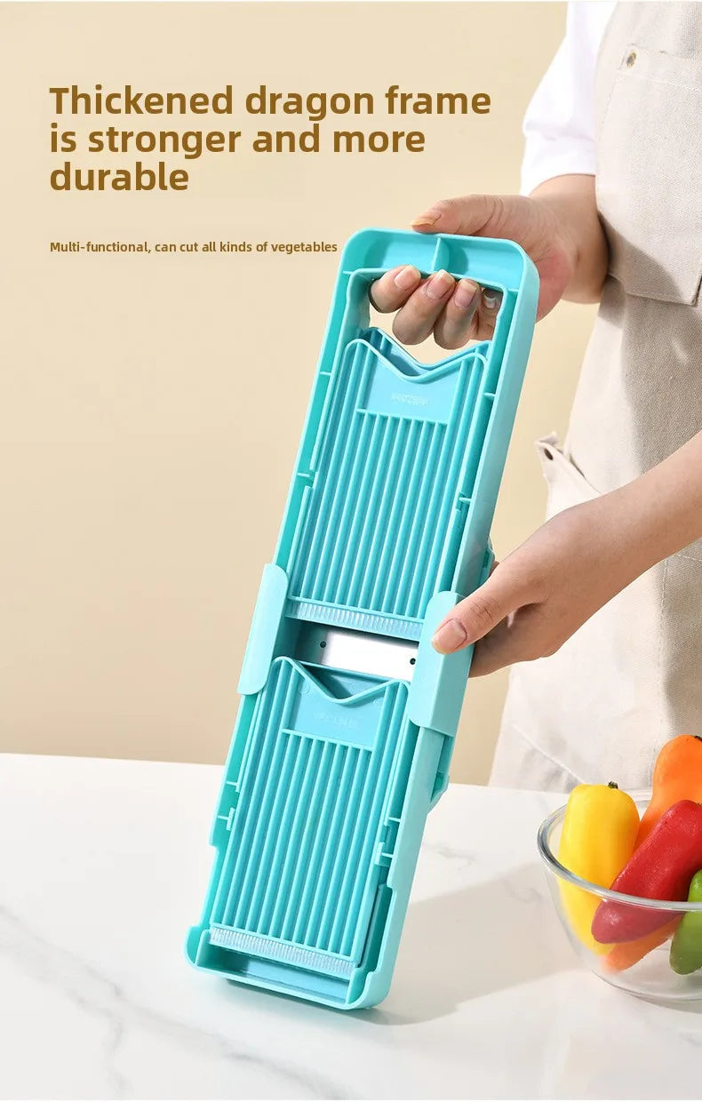 Multi-Functional Slicer, Kitchen Tool, Grater, Shredder, Potato Shredder, Double-Door Multi-Functional Slicer, Grater