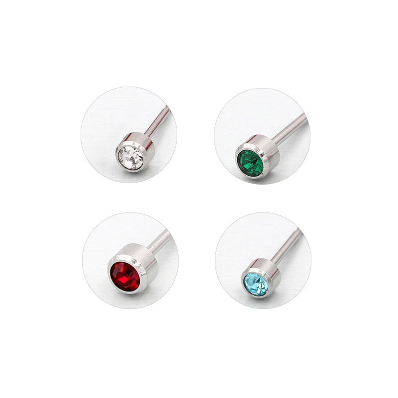 1/5Pcs Disposable Painless Ear Piercing Healthy Sterile Puncture Tool Without Inflammation for Earrings Ear Piercing Gun Set