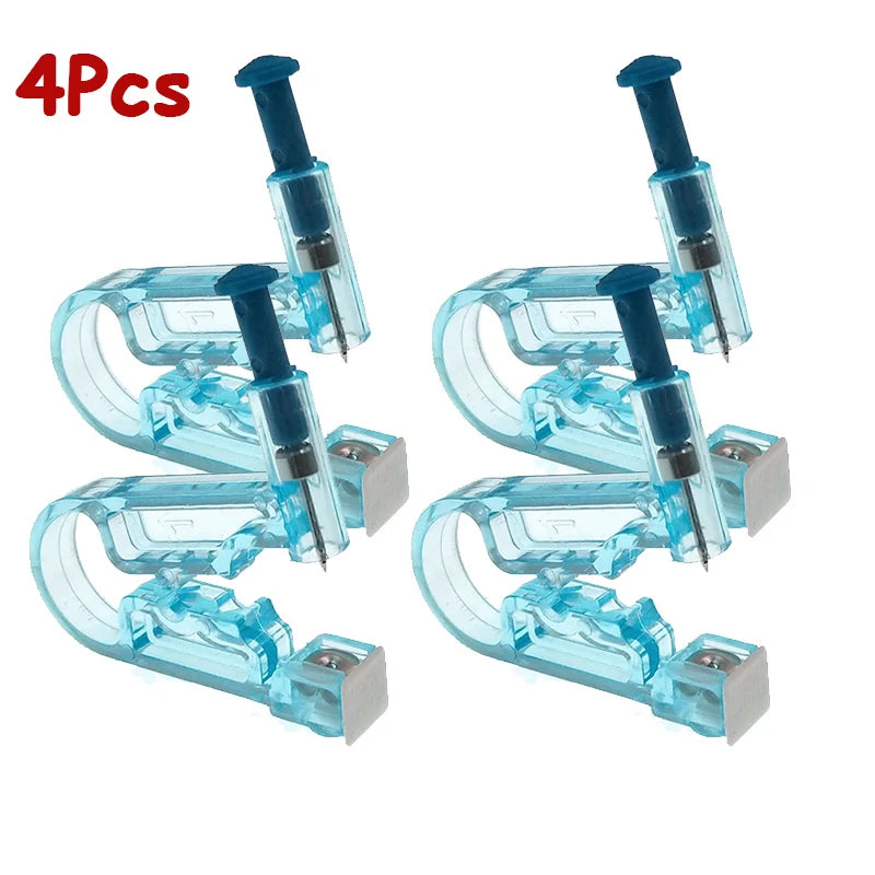 1/5Pcs Disposable Painless Ear Piercing Healthy Sterile Puncture Tool Without Inflammation for Earrings Ear Piercing Gun Set