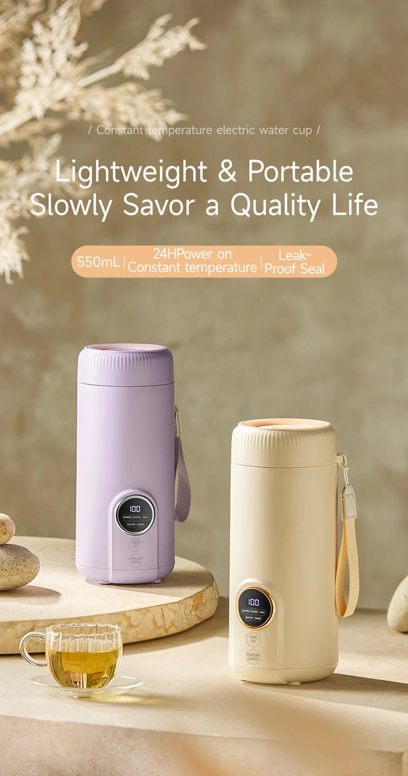 Heating Cup Leakproof Tea Coffee Keep Warmer Bottles