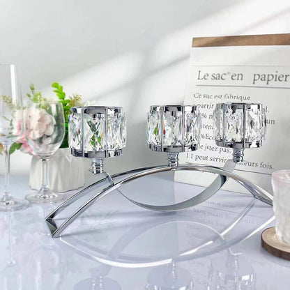 Hydroponic Plant Vases & Glass Vase Candlelight Dinner Props