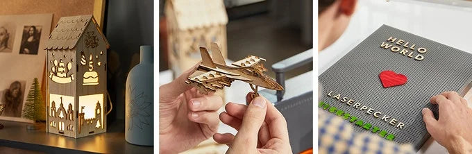 LaserPecker 2 Laser Engraver Portable Wood Engraving Machine DIY Logo Printer Wood Graver Art Making Laser Engraving Machine