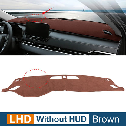 Car Dashboard Cover For Mitsubishi Outlander 4 PHEV 2021 2022 2023 2024 Instrument Desk Sun Shade Mat Non-slip Pad Accessories