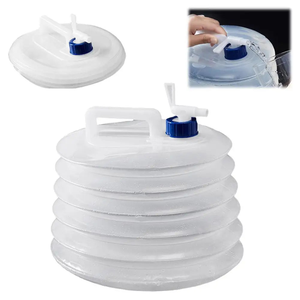 Foldable Water Tank With Camping Outdoor Travel