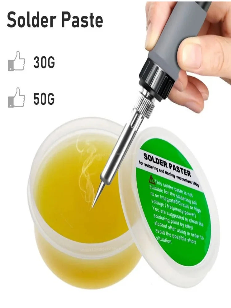 1PC 20g/30g/50g/100g Professional Welding Flux Welding Solder Paste 183 Degree Medium Temperature Flux No-Clean Rosin