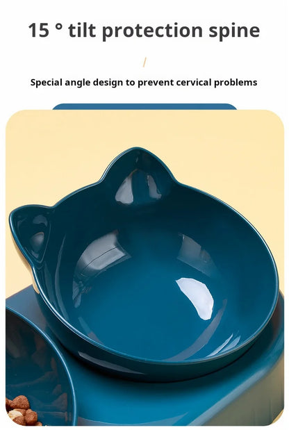 Pet Bowl with Water Feeder
