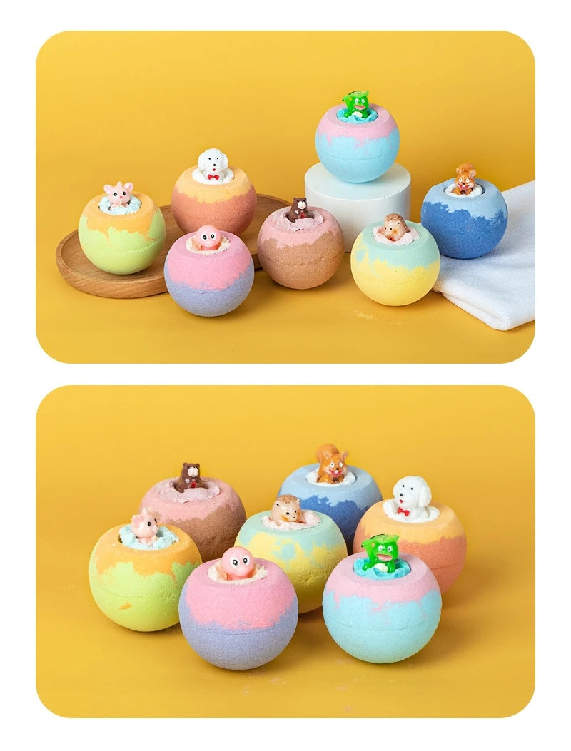 100g Bath Balls Surprise Bath Balls Surprise Gift Bath Balls Surprise Bath Balls Mermaid Sea Bath Balls With Surprise Toy Inside