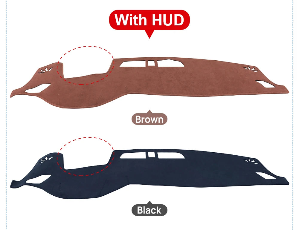 Car Dashboard Cover For Mitsubishi Outlander 4 PHEV 2021 2022 2023 2024 Instrument Desk Sun Shade Mat Non-slip Pad Accessories