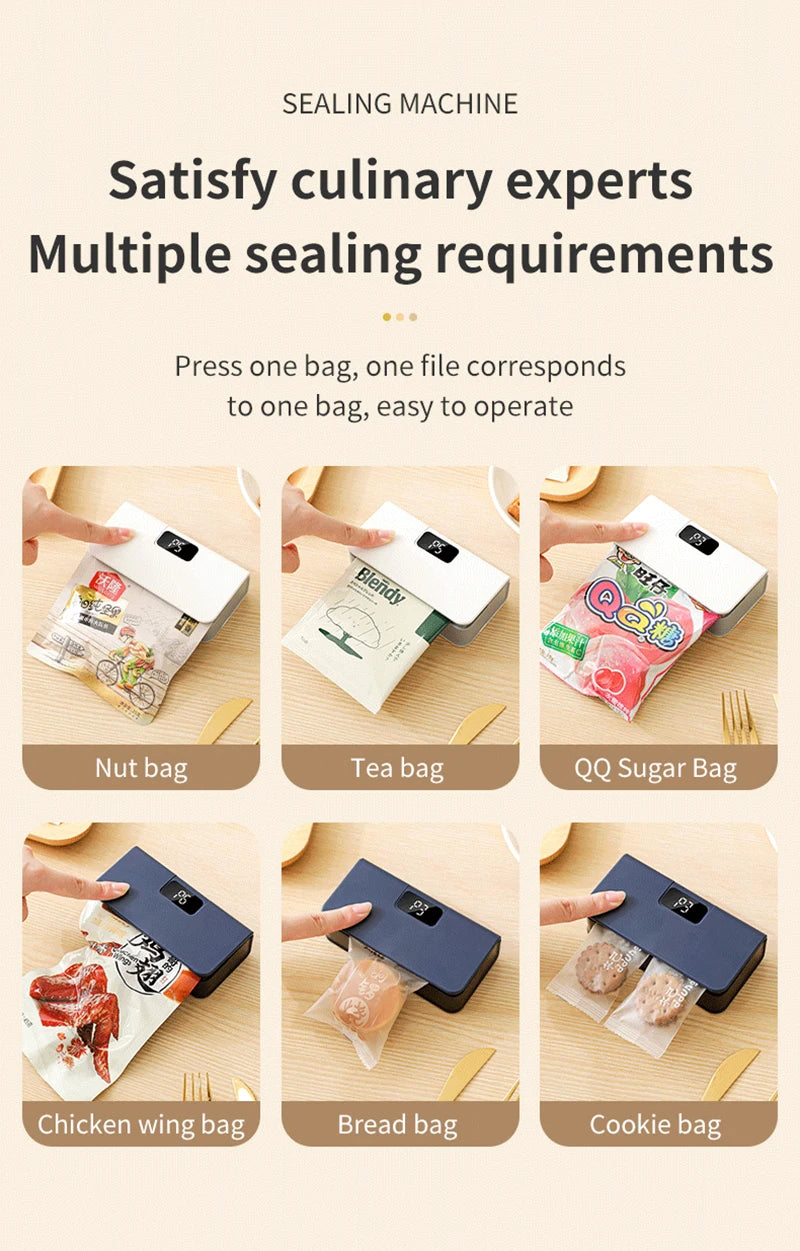 Mini Rechargeable Heat Bag Sealer