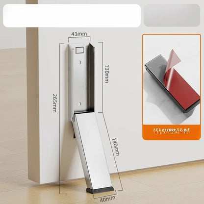 Black Door Block Door Stopper Door Entry Windproof Door Seam Stopper Anti-collision Safety Door Blockage Door Top Door Device