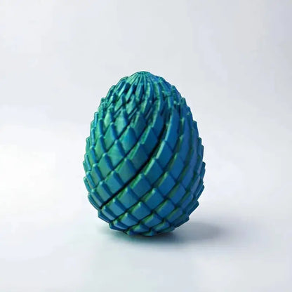2 Sizes 3D Printed Rotating Spiral Dragon Egg Colorful Articulated Fidget Toy Anti Anxiety Stress Relief Sensory Toy