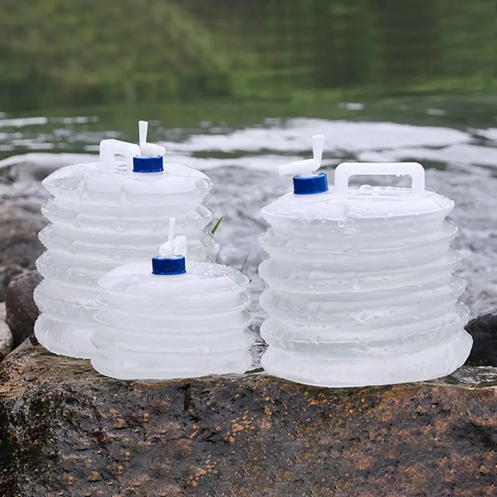 Foldable Water Tank With Camping Outdoor Travel