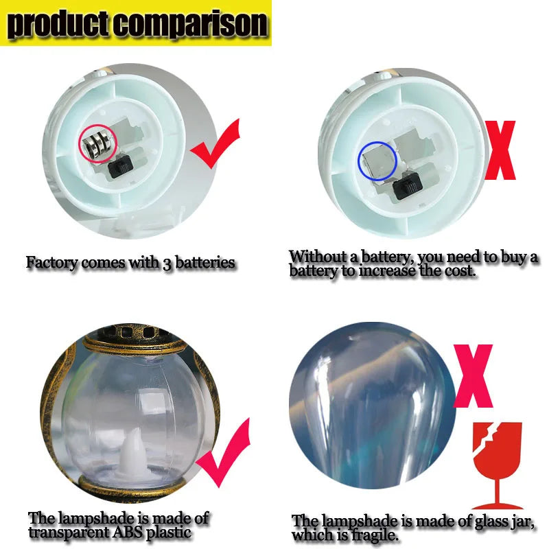 Portable LED Christmas Santa Claus Snowman Lanterns Indoor Decor Lights Battery Powered for Home Xmas New Year Navidad Ornaments