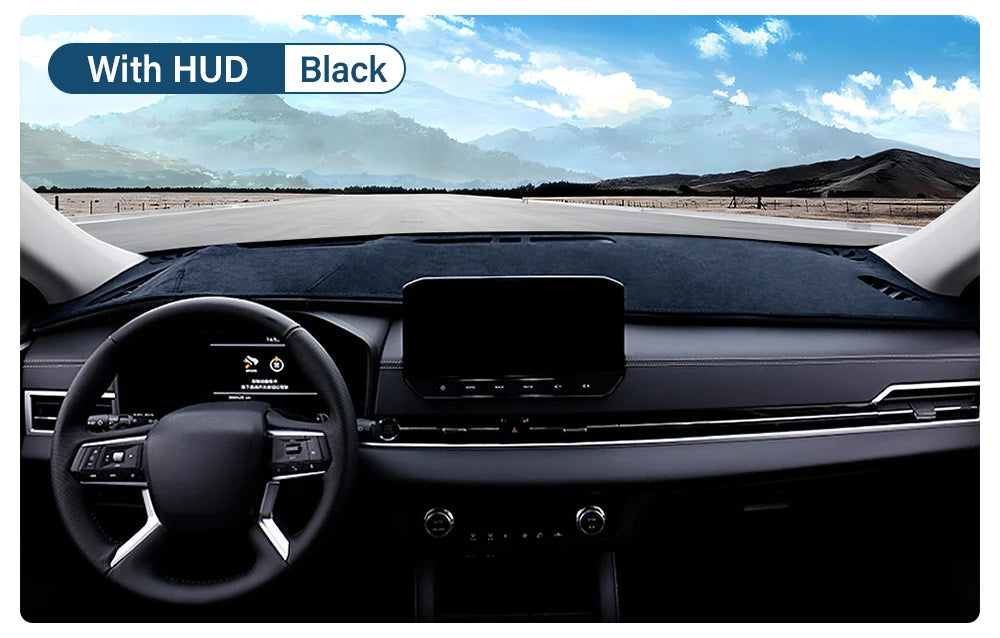 Car Dashboard Cover For Mitsubishi Outlander 4 PHEV 2021 2022 2023 2024 Instrument Desk Sun Shade Mat Non-slip Pad Accessories