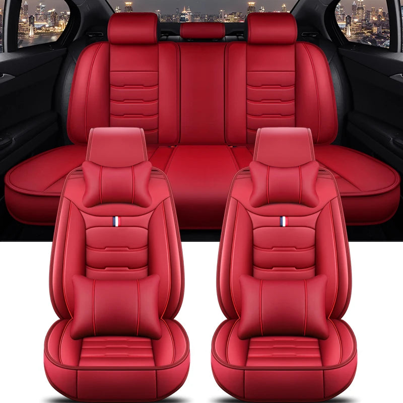 Universal Car Seat Cover for MITSUBISHI Outlander ASX Eclipse Lancer Pajero Sport Zinger Galant Triton Auto Accessories Interior