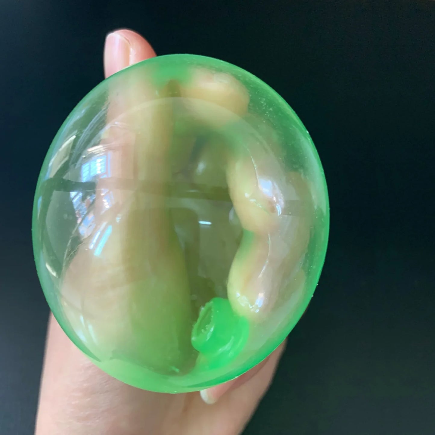 Colorful luminous balls, adhesive pressure balls, suitable for ceilings and walls, adult decompression balls 6pcs