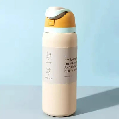 Vacuum Flasks & Thermoses Water Bottle Drinkware Thermo Tumbler Stainless Steel Thermal Mug Original Cold Hot Coffee