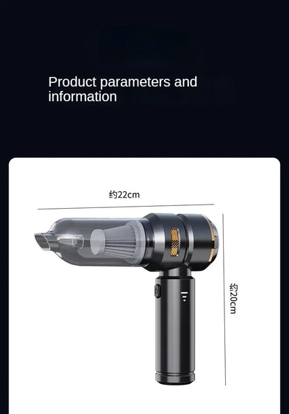 Car Vacuum Cleaner High Power Portable Handheld Wireless Brushless Motor Cleaning Machine Powerful Air Duster for Home Appliance