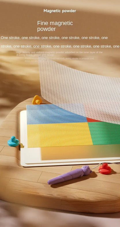 Kids Drawing Puzzle Board