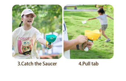 Kids Flying Saucer Launcher