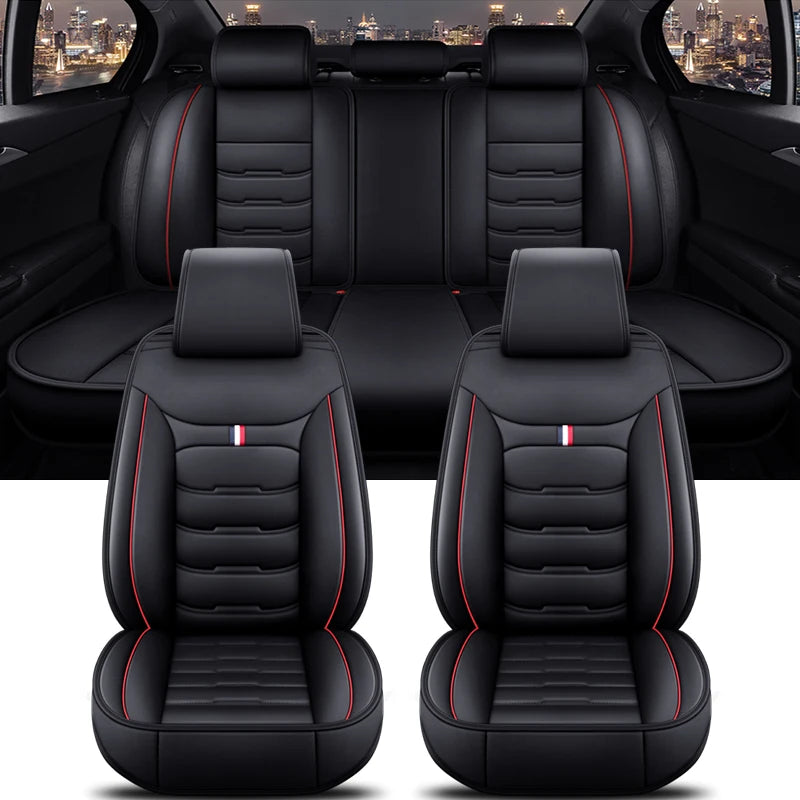 Universal Car Seat Cover for MITSUBISHI Outlander ASX Eclipse Lancer Pajero Sport Zinger Galant Triton Auto Accessories Interior