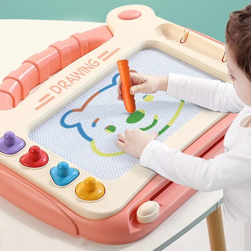Kids Drawing Puzzle Board