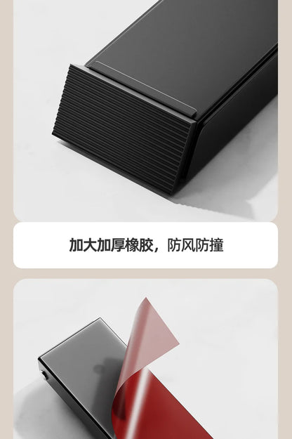 Black Door Block Door Stopper Door Entry Windproof Door Seam Stopper Anti-collision Safety Door Blockage Door Top Door Device