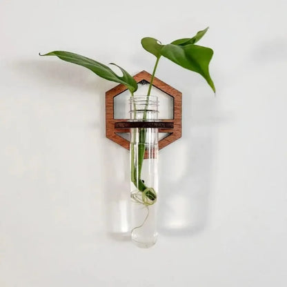 Wooden Wall Hanging Shelve Plant Flower Arrangement Plant Hangers