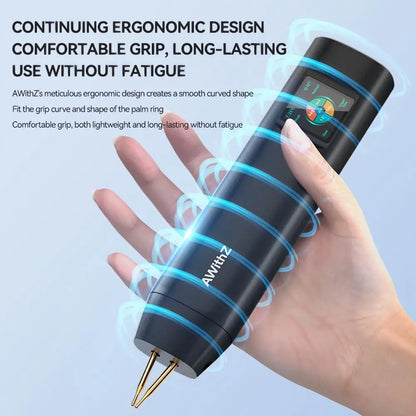 AWithZ Portable Spot Welder DIY Handheld Spot Welding Machine 90 Gears Adjustable Spot Welding for 18650 Lithium Battery