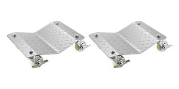 SucceBuy Vehicle Positioning Wheel Dollies 680Kg Per Dolly 2Pcs Car Wheel Dollies Car Skate Dolly Van Positioning Garage Jack