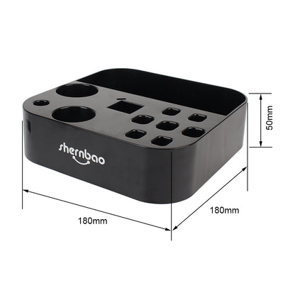 Dog Cat Supplies Groomer Tool On the bracket Table Scissors Dog Comb Boxes Pet Grooming Tools Plastic Storage Box